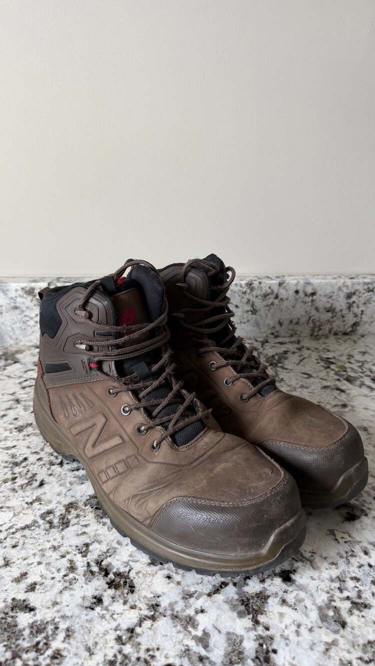 New Balance Calibre Composite Toe Side-Zip Work Boots Size 12